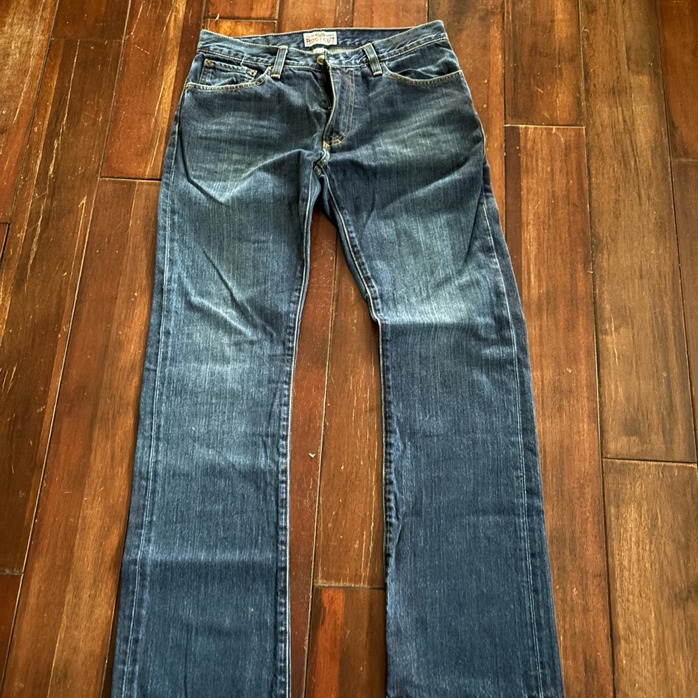 Fossil Straight Leg Blue Jeans